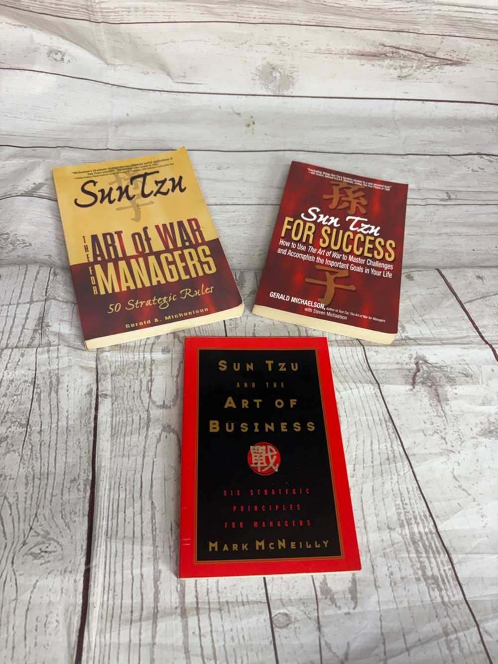 3 Sun Tzu Business Books Art of Business, Art of War for Managers, For Success